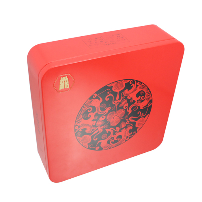 square mooncake tin